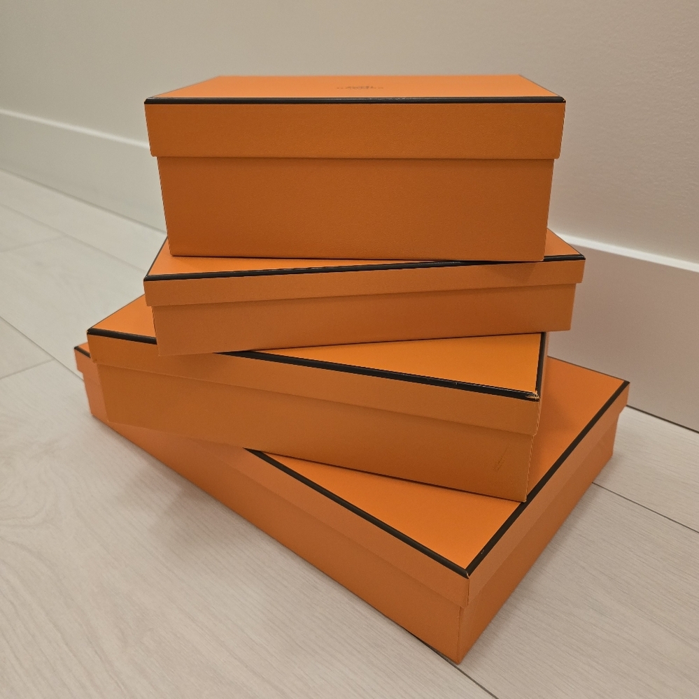 Hermès Orange Boxes - Rectangular